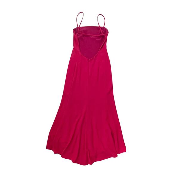Carolina Herrera Open-Back Crepe Column Gown - Pink - Backless Dress - Size 2 - Picture 3 of 9
